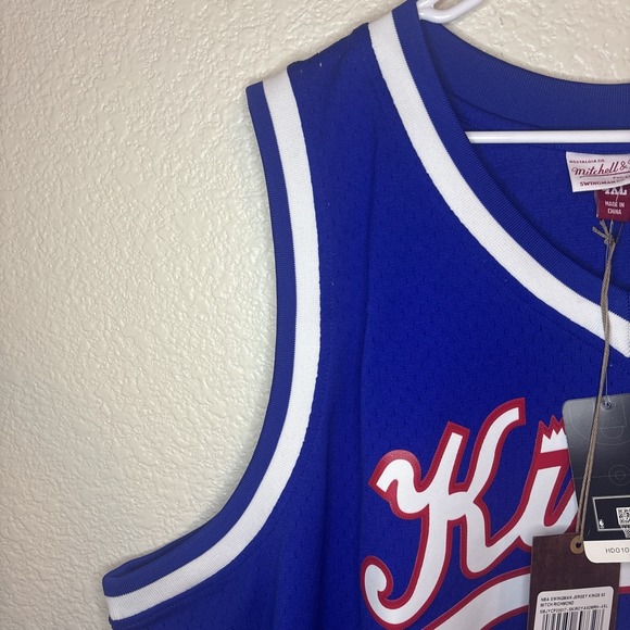 NWT Mitch Richmond Sacramento Kings 92-93 Mitchell & Ness Swingman Jersey Men 4X - Picture 5 of 16